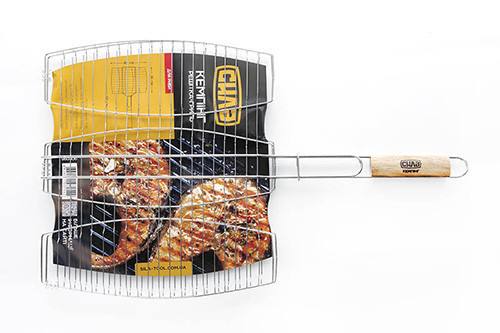 Тройная решетка-гриль для рыбы 66x40x36 см СИЛА Харьков - изображение 1