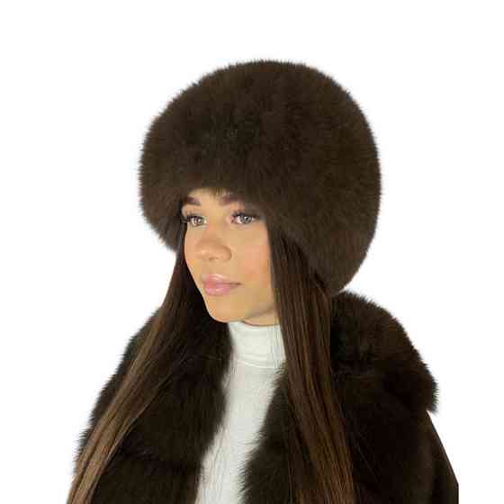 Шапка жіноча хутряна Вікторія Шоколад Харків