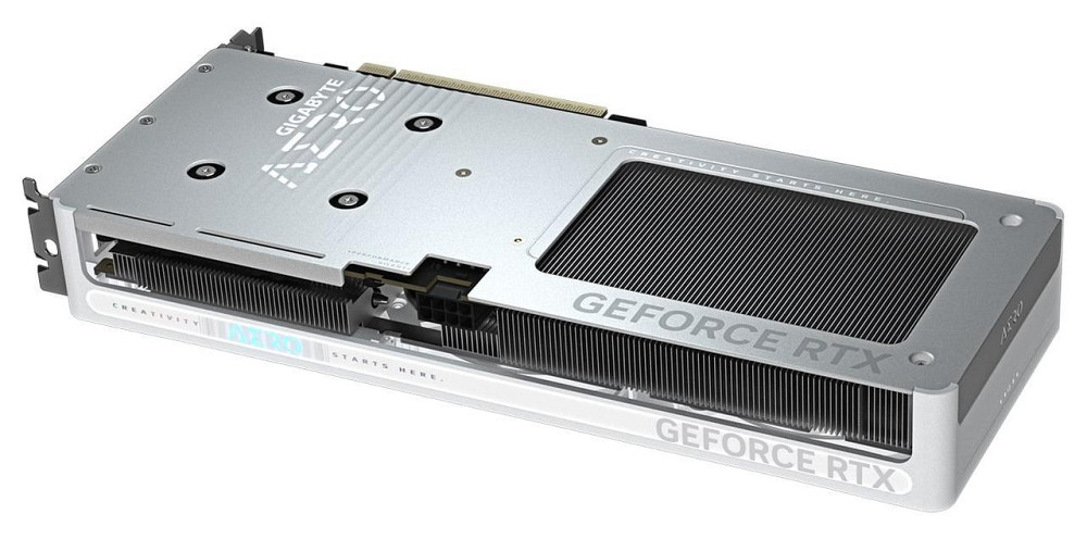 Відеокарта GF RTX 5060 Ti 8 GB GDDR7 Aero OC Gigabyte (GV-N506TAERO OC-8GD) ( Silver ) Харьков - изображение 9