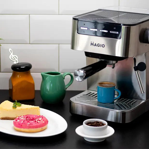 Кавомашина еспресо для кафе MAGIO MG-453 960 Вт, Профессиональная эспрессо, Якісна кавоварка для дому AP-10 Львів - фото 15