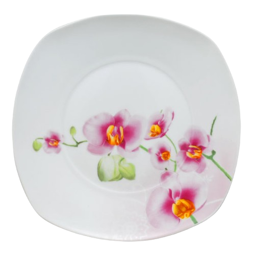 Тарілка Орхідея 22,9см квадратна 30813 S&T Житомир - фото 1