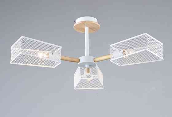 VALESO Люстра VALESO B N6687/3 Білий + Дерево Коломыя