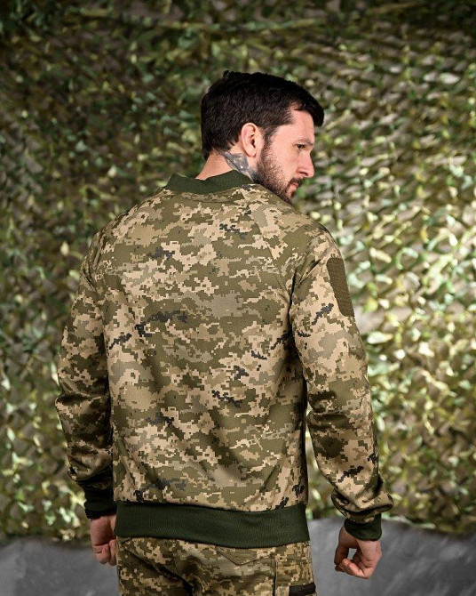 Вітровка бомбер STATUS піксель ДЛ7018 Одеса - фото 4