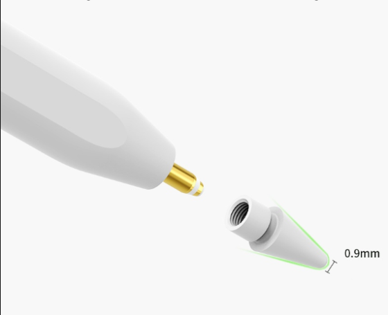 Bluetooth стилус для iPad з магнітною зарядкою і наконечниками Київ