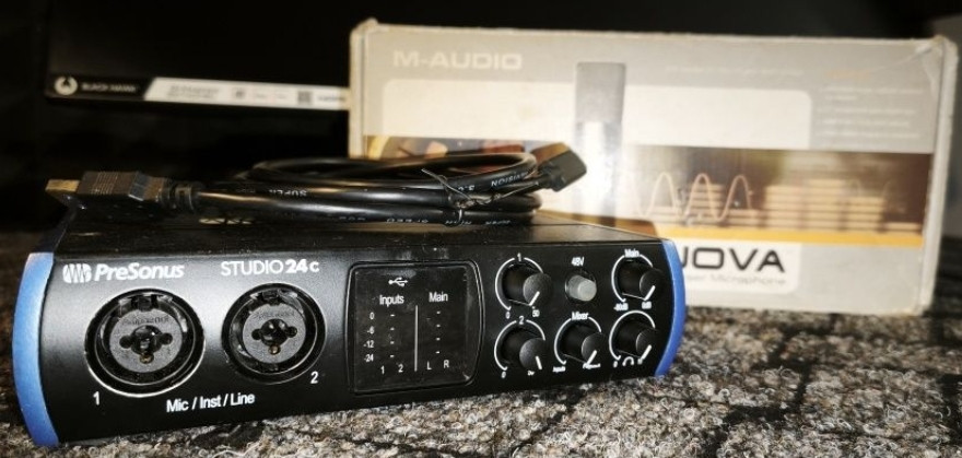 Студія звукозапису ,Аудіоінтерфейс Presonus studio 24c, MAudio Nova. Харків - фото 2