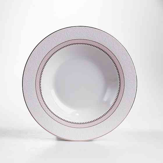 Столовий сервіз на 6 персон 24 предмети порцеляновий HP-HK-A12 Бежевий Коломия