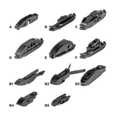 Щітка склоочисника AMiO Hybrid multiconnect 16&quot; 400 мм (02203) (022030) Вінниця