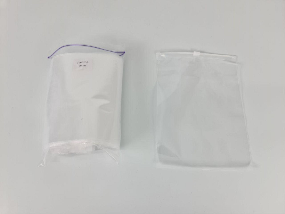 Пакет с замком слайдером (бегунком) 15х20/50мкм (50шт) (1 пачка) Харьков - изображение 3