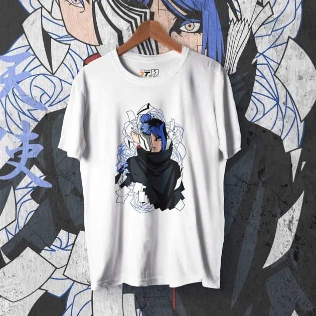 Футболка для підлітка хлопчика з принтом Наруто Конан Розмір 160 Anime10312 Дніпро - фото 1