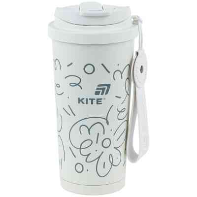 Термокружка Kite 550 мл, біла (K25-1226-3) Вінниця