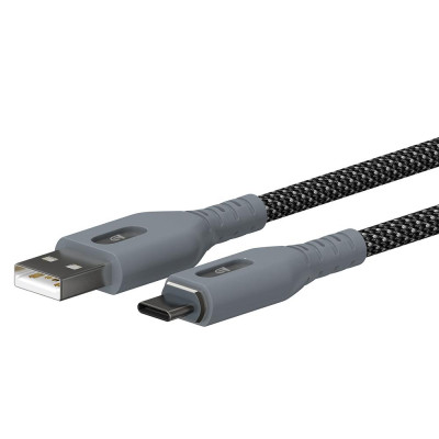 Дата кабель USB 2.0 AM to USB-C 1.0m Magnetic 3A black Armorstandart (ARM75514) Вінниця - фото 3