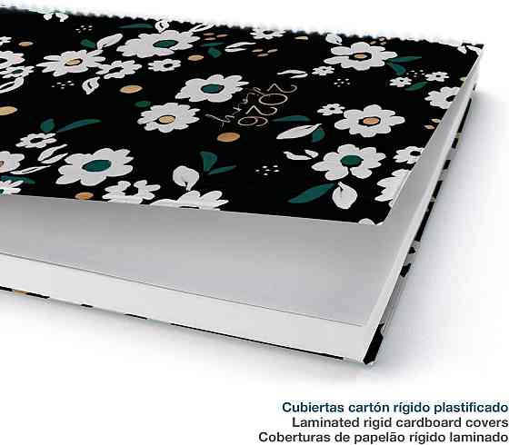 Планер Miquelrius Calendar 2026 Day to a Page A5+ 155×213 мм Чорний Garden спіраль тверд. картон 80 г/м² щоденний КАЛЕНДАР СВЯТ Київ