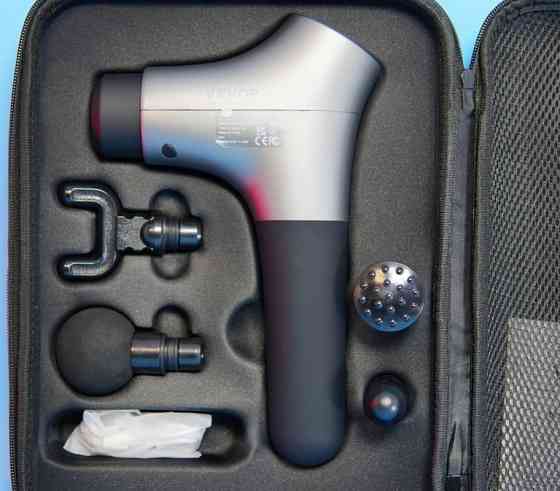 Электрический перкуссионный массажер для мышц VEVOR, 12 В, 2500 мАч, 6. Харьков