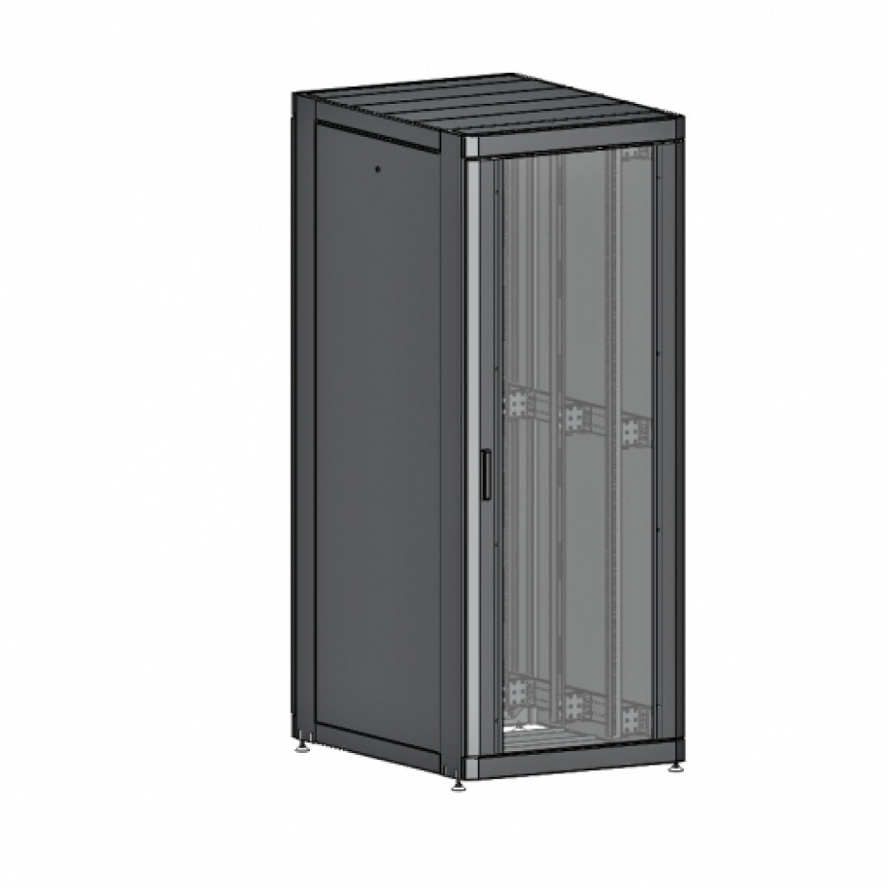 Шафа серверна CMS 42U 800 х 1055 UA-MGSE42810PG з перфорованими дверима для мережевого обладнання Київ - фото 1