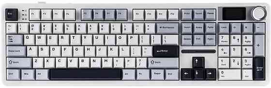Клавіатура бездротова Aula F108 Pro White (6978080501318) ( 27476 ) Харьков
