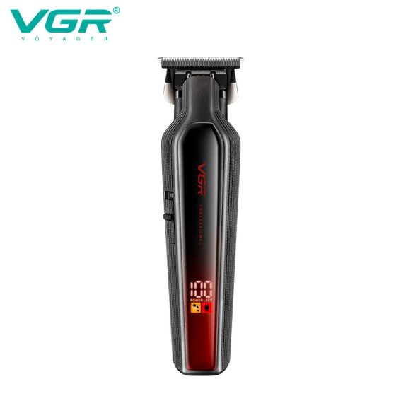 Машинка для стрижки VGR V-930: 7 Вт, 7000 об/хв, 2000 мА·год, до 360 хв, LED, 4 насадки, USB та метал Одеса
