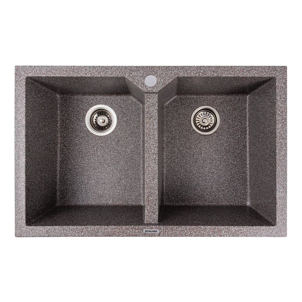 Мийка гранітна мікс VALESO VIATRIX 7950 (дві чаші, матова) Коломия - фото 1