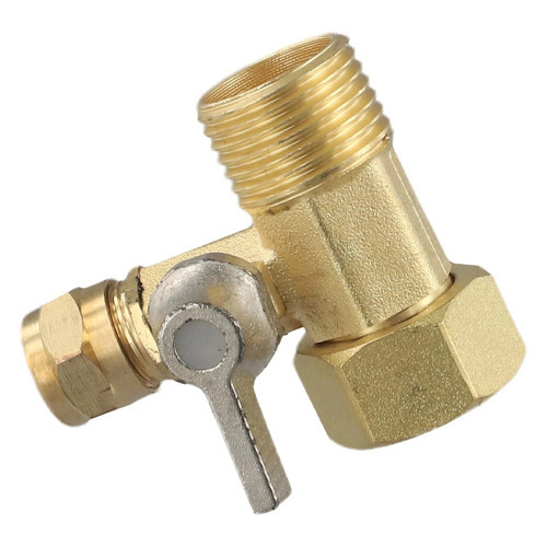 Кран с отводом (тройник) для подключения фильтра воды, Кран-американка 1/2 Киев - изображение 5