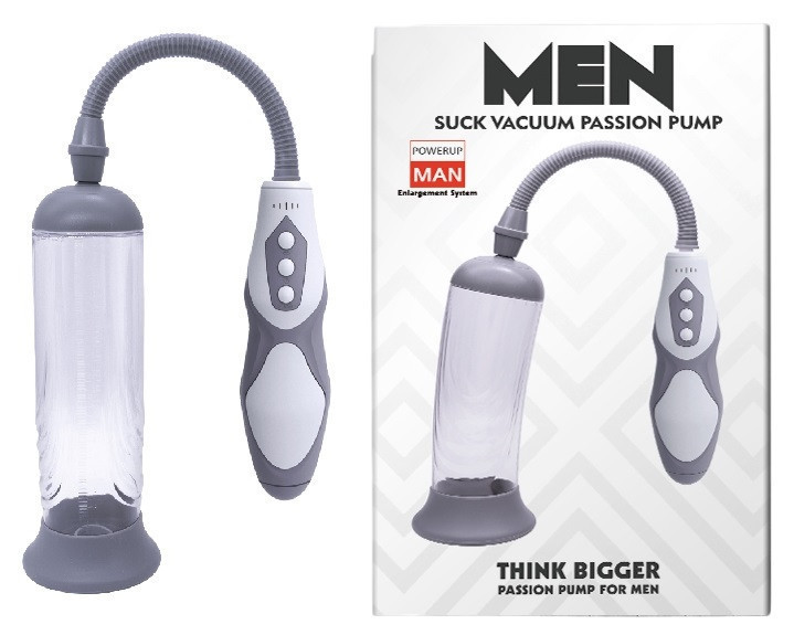 Автоматична вакуумна помпа із зарядкою від USB CANWIN Man Suck Vacuum Passion Pump - P688AU Sex Aura Київ - фото 1