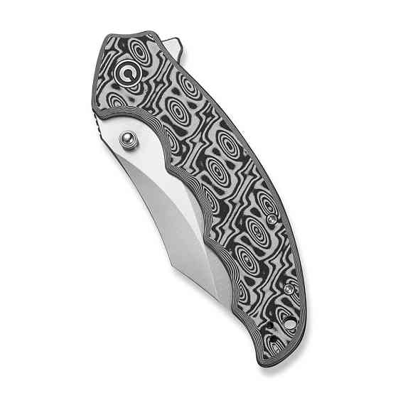 Нож складной туристический CivivI Pentad (8.8 см) Nitro-V / Micarta черный/белый Киев