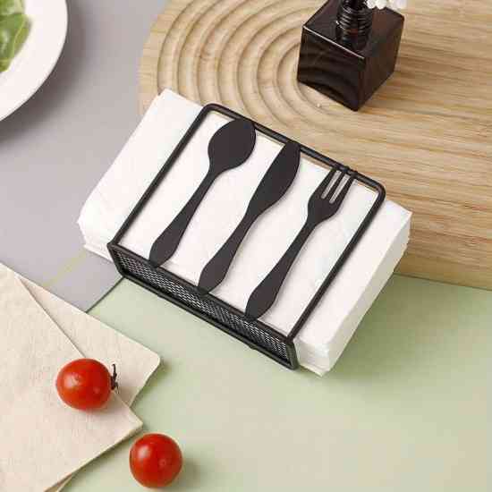 Салфетница на стол металлическая Tissue 15см Винница