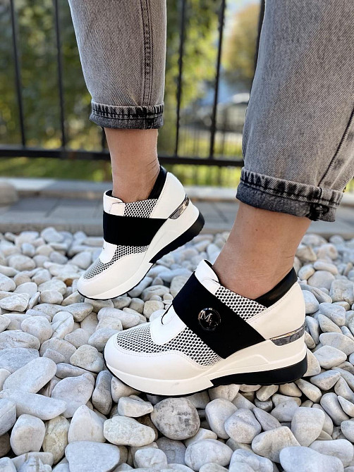 Stilli Снікерси жіночі STILLI 109-2 білі (весна-осінь, еко-шкіра) (4700) лише 37р.38р. 38 Коломия - фото 1