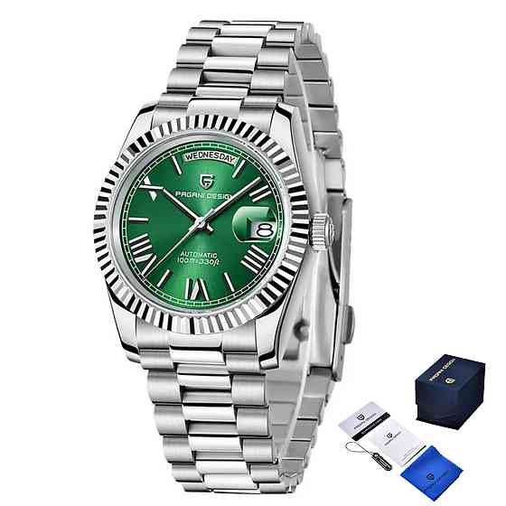 Pagani Design PD-1752 Silver-Green SBR Київ