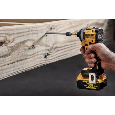 Шуруповерт DeWALT 18 В XR Li-Ion, 2x5Ah, бесщёточный, 206 Нм, 3250 об/мин, TSTAK (DCF850P2T) Винница - изображение 3