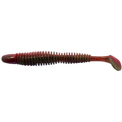Силикон рыболовный Reins Bubbling Shad 4" B20 Tomato Craw (6 шт/уп.) (1552.02.12) Винница - изображение 1