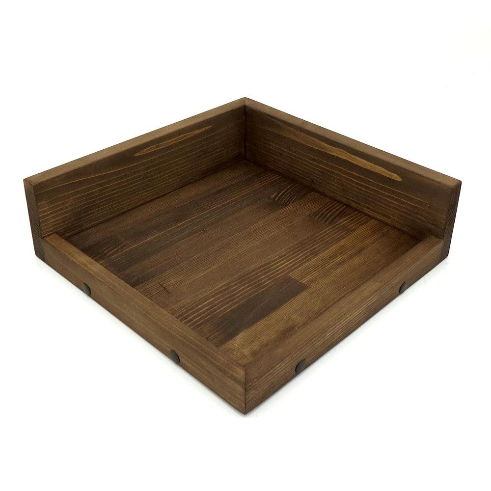 Угловая настенная полка 