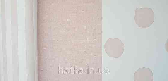 Шпалери флізелінові екологічно чисті Rasch Kids World 0.53х10 однотонні матові рожеві Київ