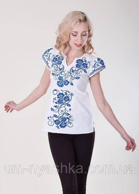 Вишиванка жіноча натуральна домоткане полотно Кривий Ріг - фото 5