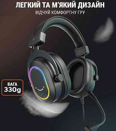 Наушники Геймерские игровые: 2024 FIFINE AMPLIGAME H6. Харьков
