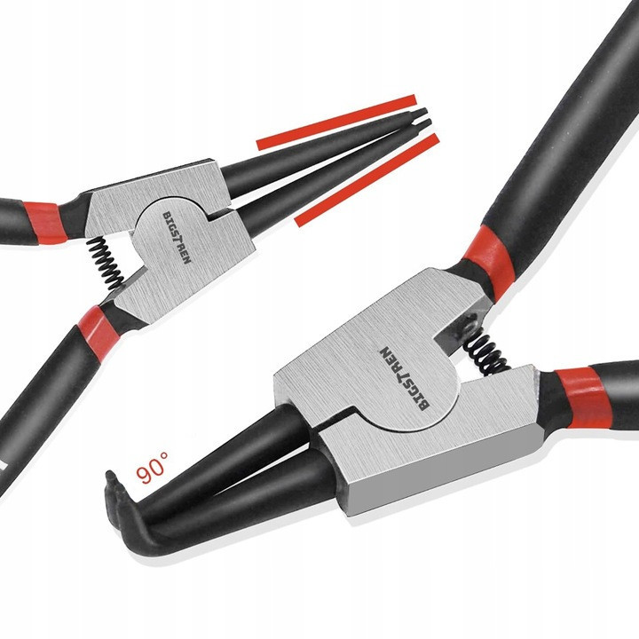 Щипцы многофункциональные для стопорных колец набор 4 шт Bigstren (22159) Нововолынск - изображение 3