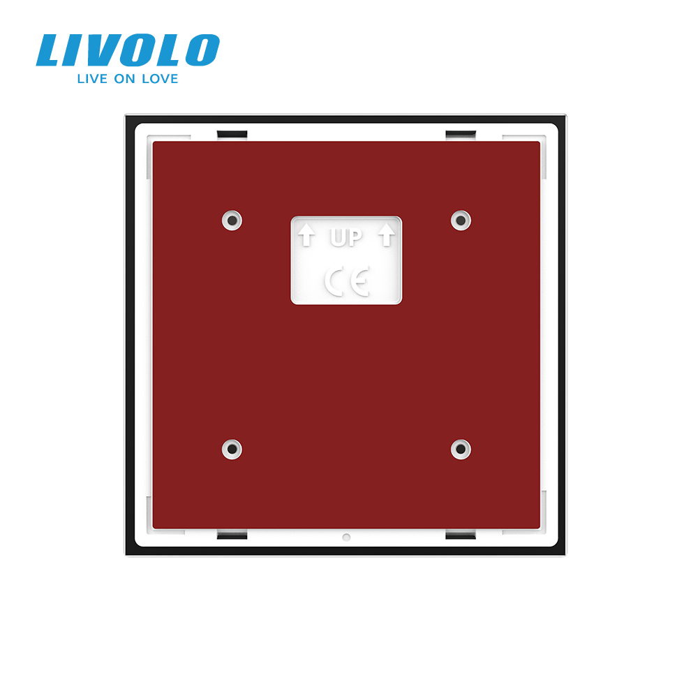 Бездротовий розумний сенсорний вимикач 2 сенсори LIVOLO чорний матове скло Коломия - фото 4