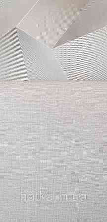 Шпалери метрові вінілові на флізеліні Sintra Vila однотонні тонка смужка під тканину світло-сірі 534731 Київ