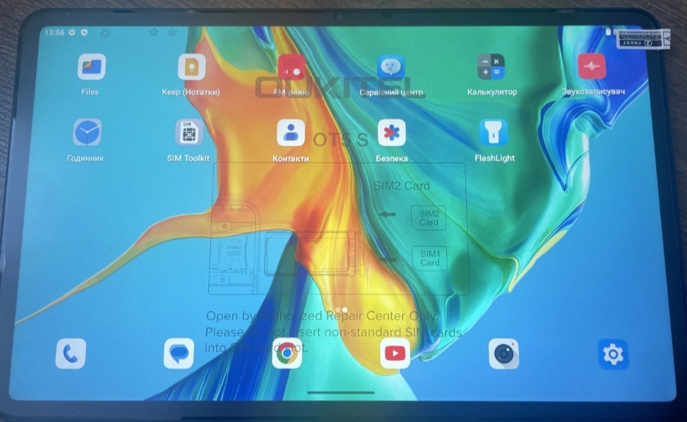 Планшет OUKITEL OT5S 6/256Gb. Grey. Київ - фото 2