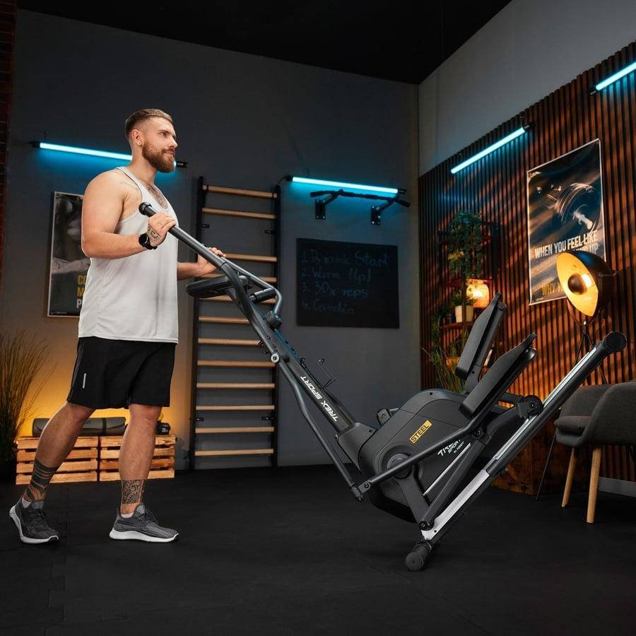 Орбітрек Trex Sport TX-700CT Steel магнітний чорний Київ - фото 5