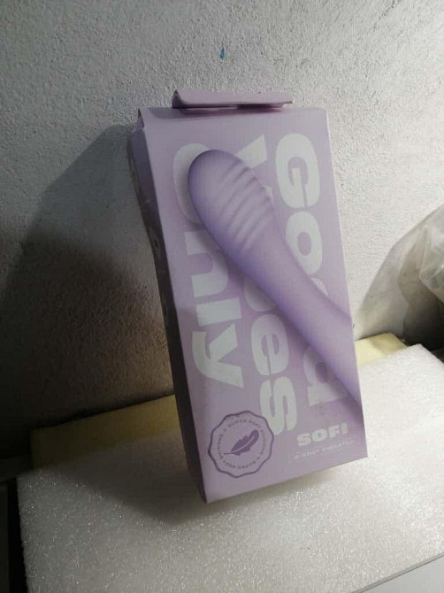 Вібратор Good Vibes Only - SOFI G-Spot Vibrator Soft Silicone - Purple (м'ята упаковка!!!) Sex Aura Київ - фото 2