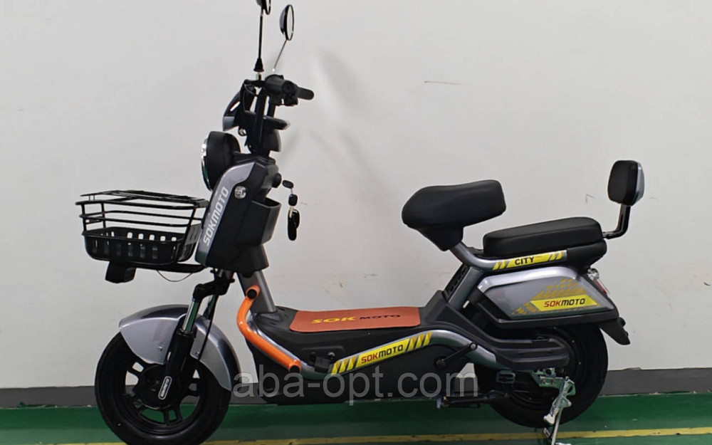 Электровелосипед SOK CITY 800W- 60V-25Ah шины 10