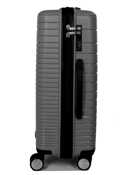 Чемодан полипропиленовый SNOWBALL MADISSON 33703 средний 66 см графит Киев - изображение 5