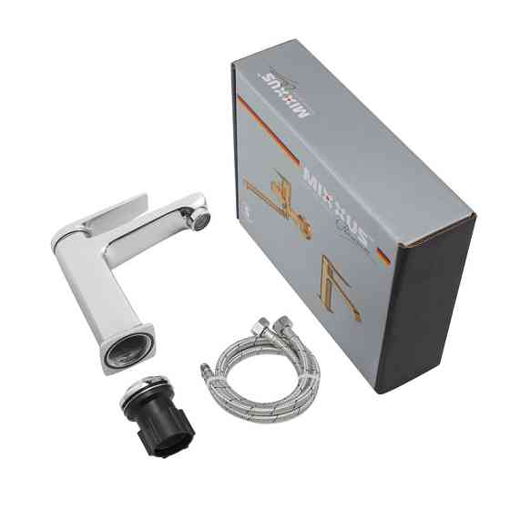 Смеситель для умывальника Mixxus Premium Rubens 001 с NUT (MI8251) Харьков