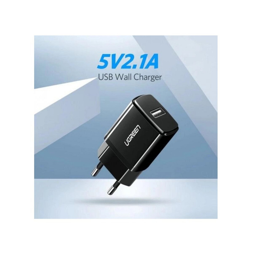 Зарядний пристрій UGREEN ED011 USB Wall Charger (Black(UGR-50459) (UGR-50459) Київ - фото 3