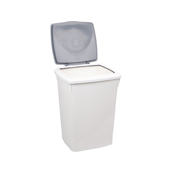 Контейнер для корму для собак Ferplast Feedy (Ферпласт Феді) 33.8 x 37.5 x h 48.5 см — 39 L — 39, Світло-сірий Запоріжжя