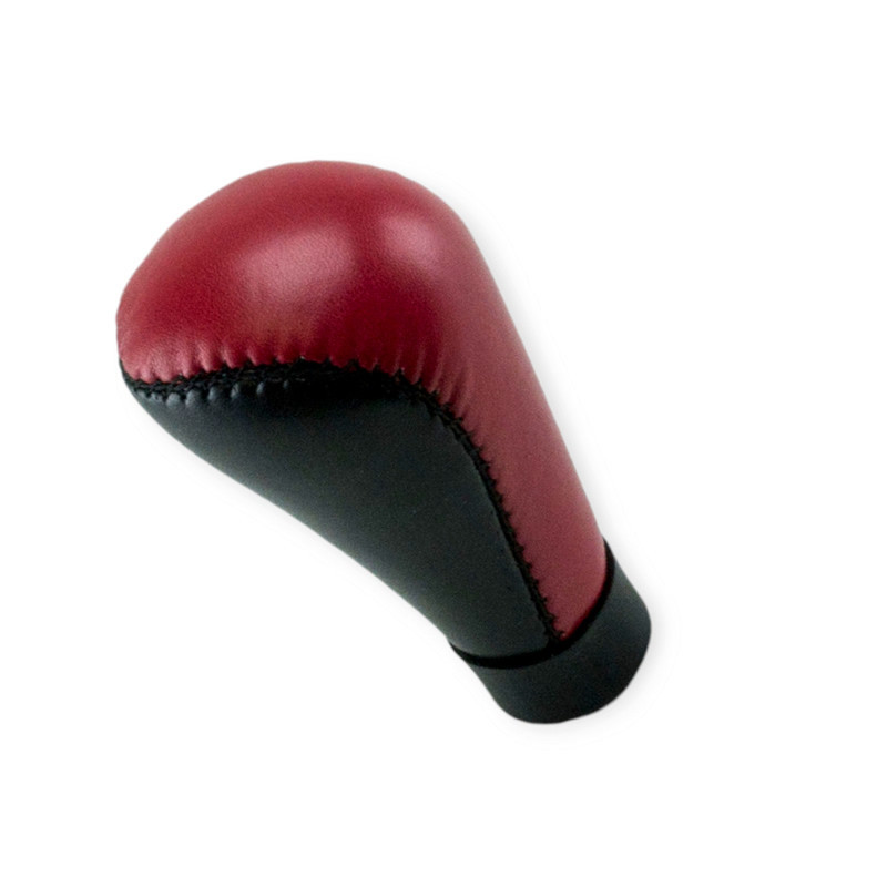 Накладка на кпп ручку універс. шкірзам червона Мукачево - фото 1