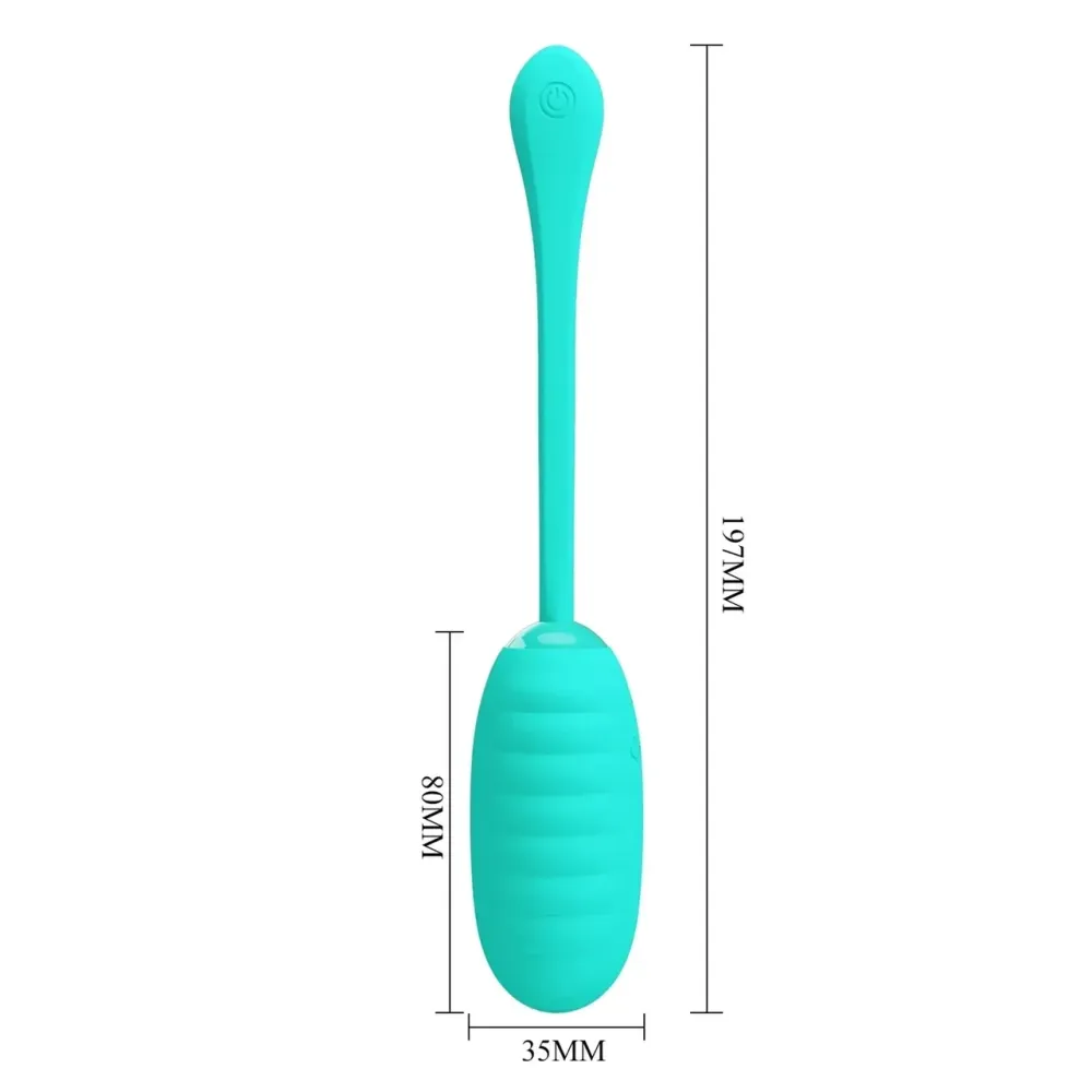 Виброяйцо серии Pretty Love - Kirk EGG Green, BI-014654-4 Sex Aura Киев - изображение 9