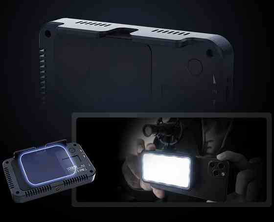 Відеосвітло для телефону камери LED Bi-Color Ra95+ 2700-6500К COLBOR PL5 Київ