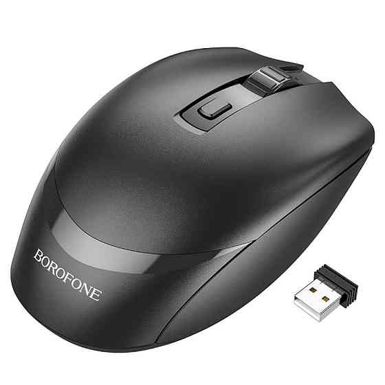 Миша бездротова BOROFONE BG7 Platinum 2.4G business mouse, колір чорний BG7B Одеса