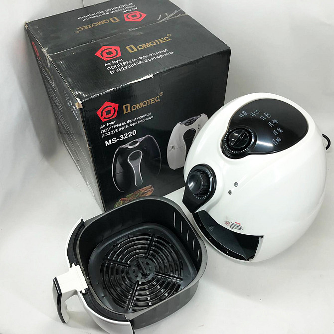 Фритюрниця для пончиків Domotec MS-3220 1300 W 4,5 л, Фритюрница для продуктов GN-964 во фритюре Київ - фото 6