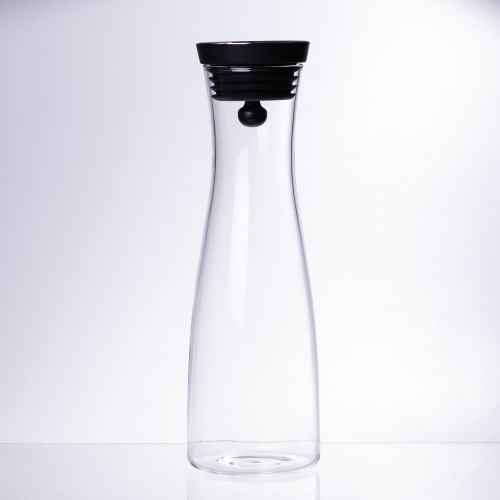 Yiwu Скляний графін із кришкою 1.5 (л) для води, соку, лимонаду HP-19-44 Коломия - фото 1